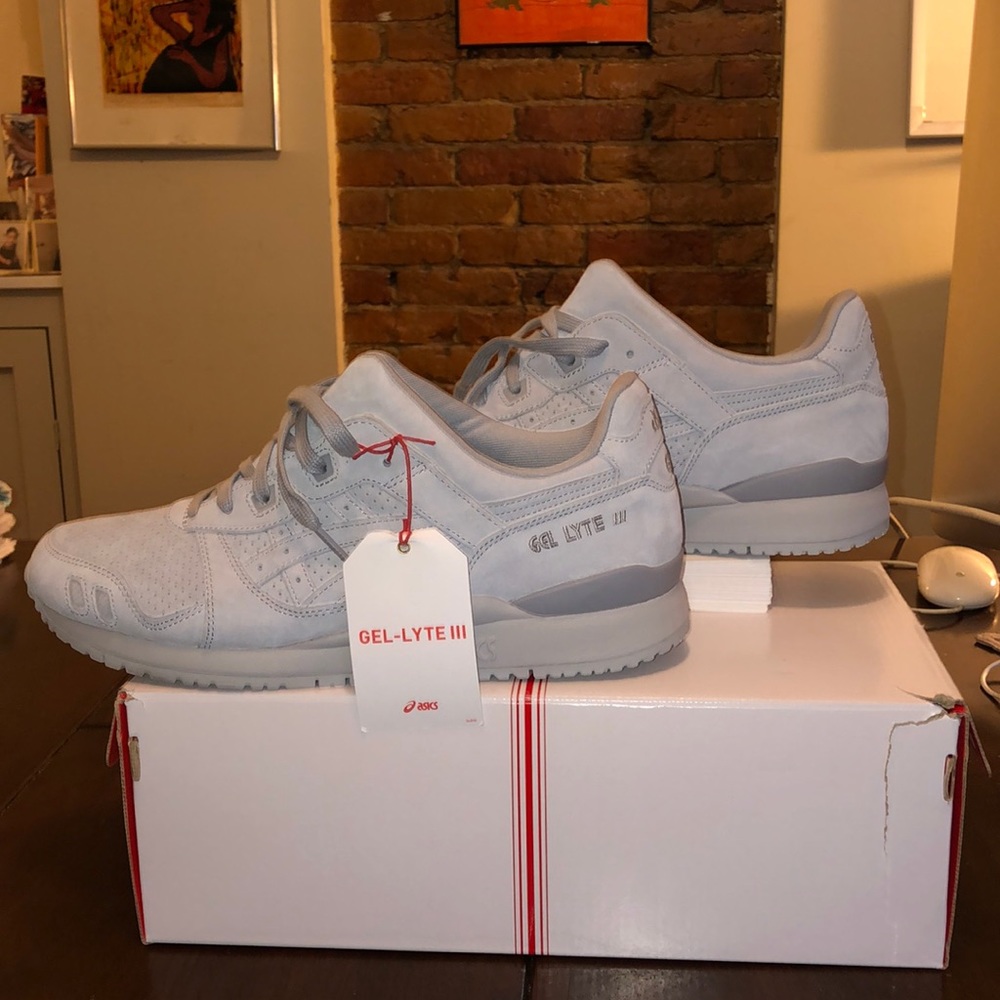 ASICS Gel-Lyte Piedmont Grey sz 11.5 NWOT